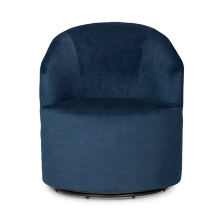 Deryn Upholstered Swivel Barrel Chair