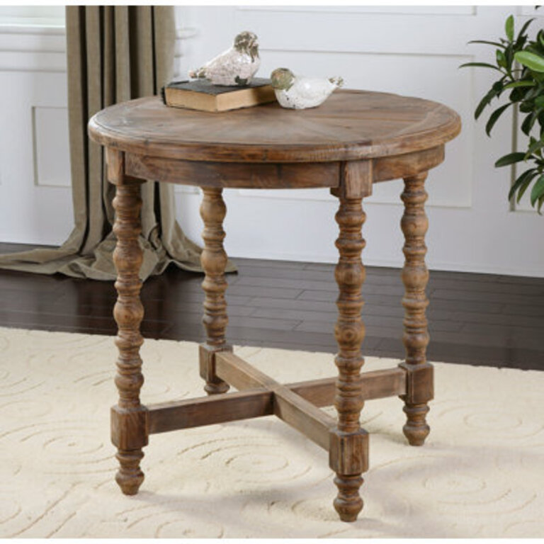 Jacob Solid Wood End Table