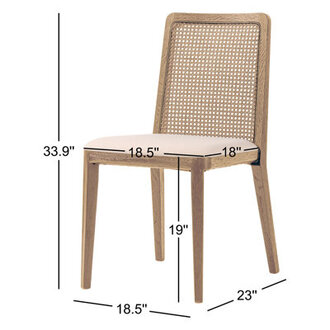 Furley 19 Wide Upholstered Dining Chair
