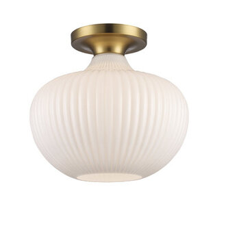 Collina Glass Semi Flush Mount
