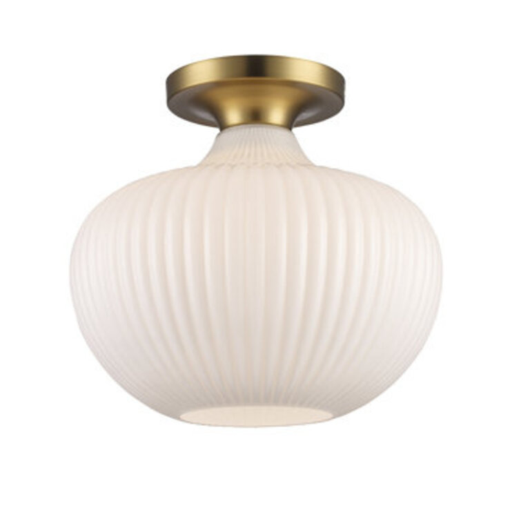 Collina Glass Semi Flush Mount