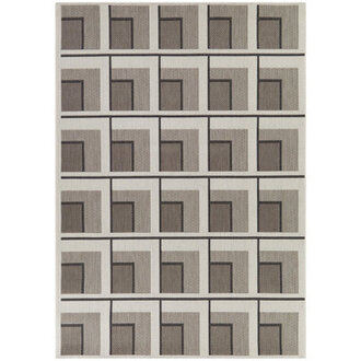 Kamran Geometric Indoor  Outdoor Rug