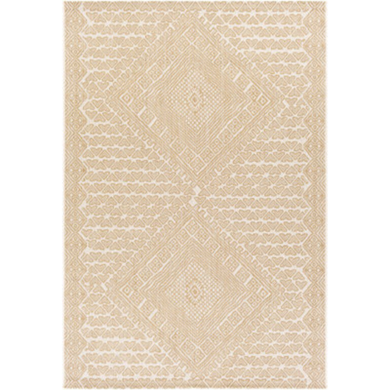Sambuca Southwestern BeigeCream Indoor  Outdoor Area Rug
