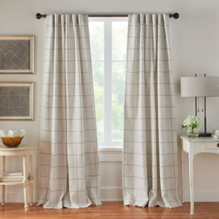 Laurene Blackout Curtain Single Panel