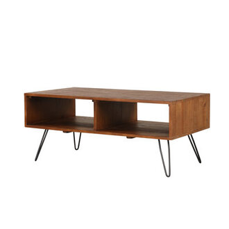 Jorgenson Solid Wood Top Coffee Table
