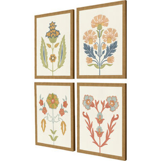 Folk Flourish S4  4 - Pieces