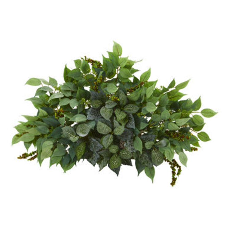 13 Faux Ficus Plant in Foam Freestanding