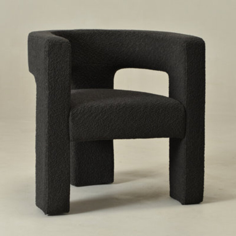 Cleaven 28 Wide Boucle Upholstered Square Armchair