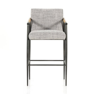 Edmont Upholstered Bar  Counter Stool