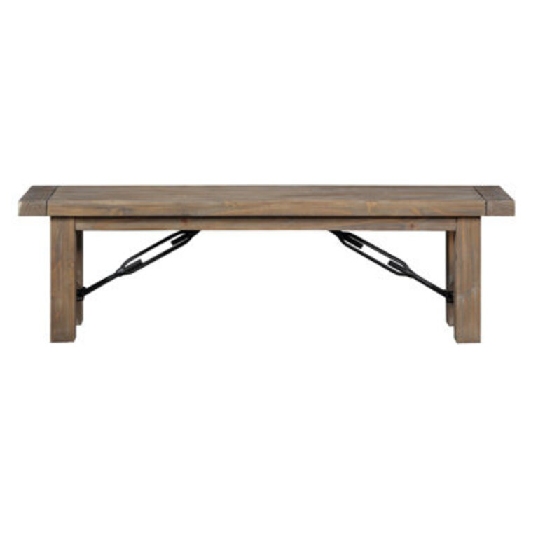 Kadie-Lei Solid Wood Bench