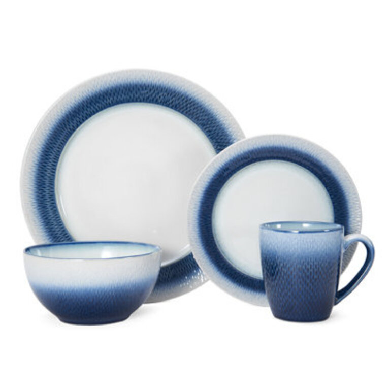 Pfaltzgraff Eclipse 16-Piece Stoneware Dinnerware Set Service for 4