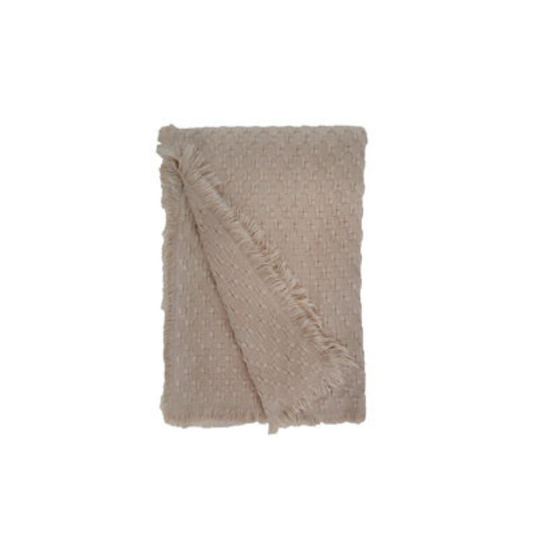 Delphine Hand Woven Throw Blanket