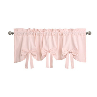 Lush Decor Melody Bow Single Window Valance