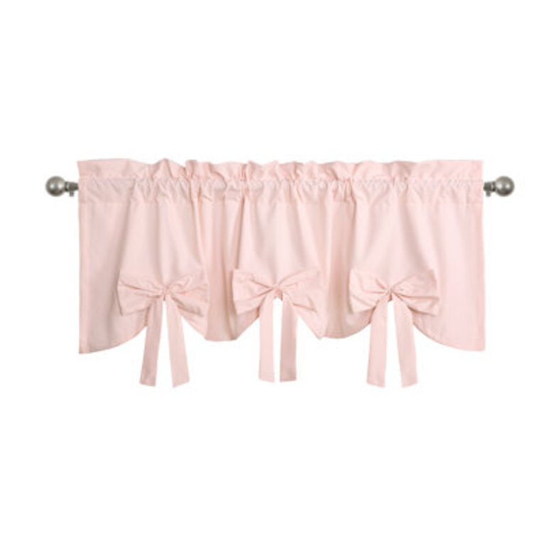 Lush Decor Melody Bow Single Window Valance