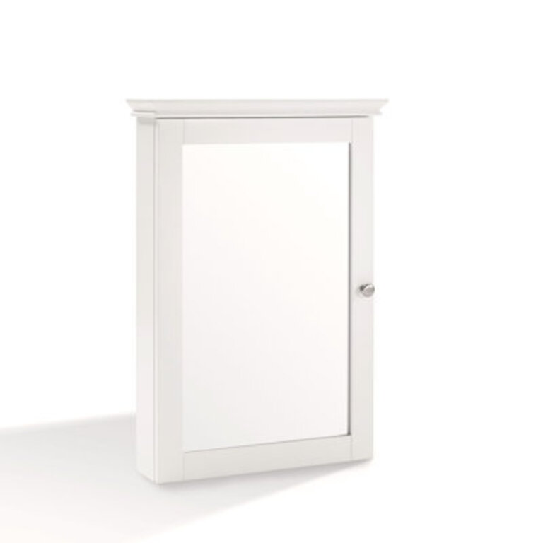 Caree 1925 W 28 H Surface Framed Medicine Cabinet Mirror 3 Adjustable