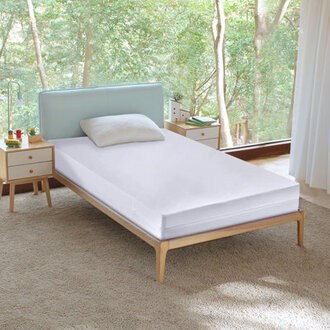 Ultra Soft-Premium Zippered Mattress Protector Water Proof Fits Mattress 6-Inch to 9-Inch