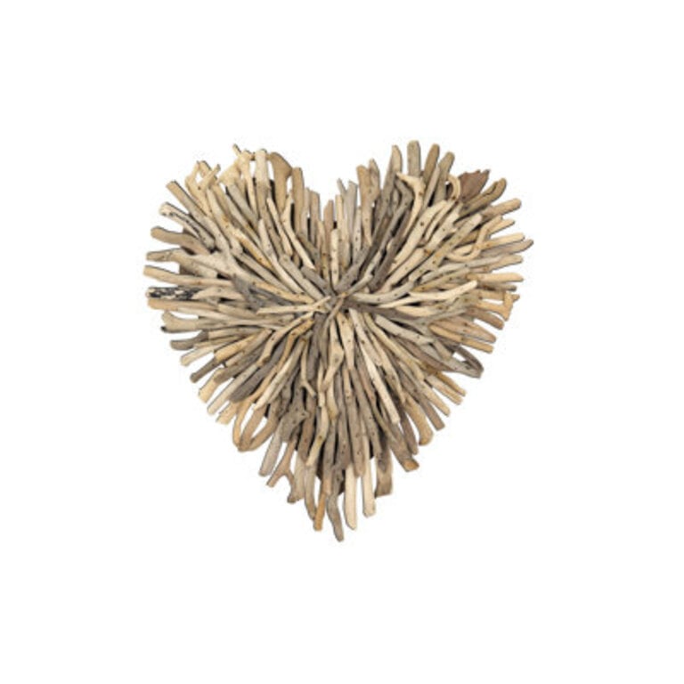 Driftwood Heart Shaped Wall DAcor