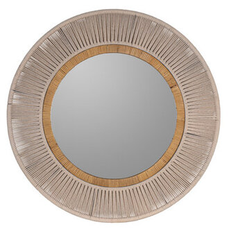 Agate Rope Round Wall Mirror