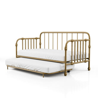 Twin Metal Daybed with Trundle