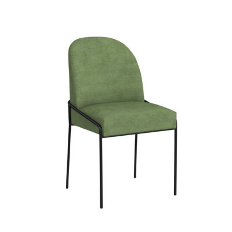 Burhans Modern Metal Dining Chair