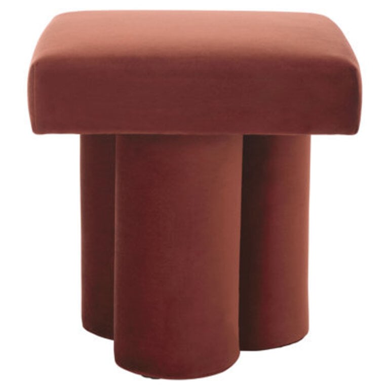 Dula Velvet Ottoman