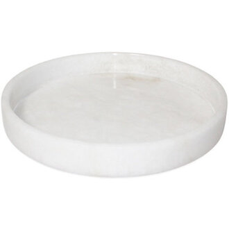 Claudine Alabaster Ottoman Tray