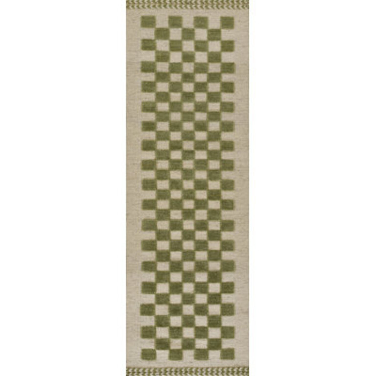 Rafaela Wool Checkered Indoor Rug