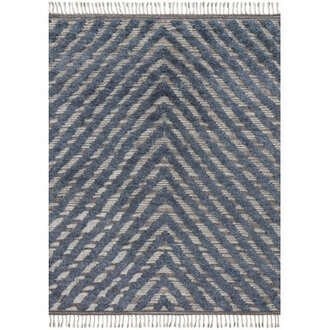 Benjamin Hand Knotted Chevron Indoor Rug