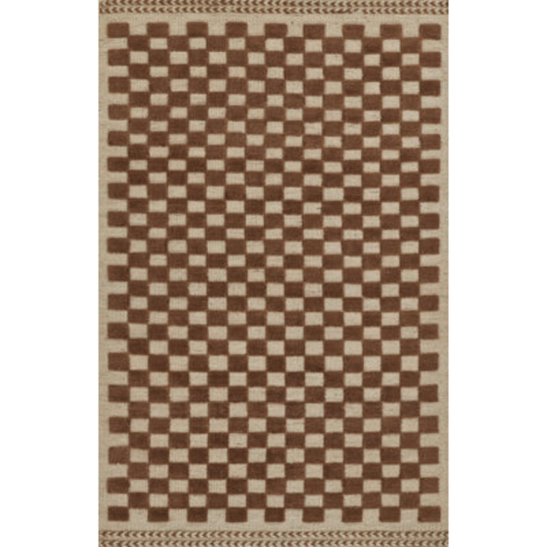 Azle Wool Checkered Indoor Rug