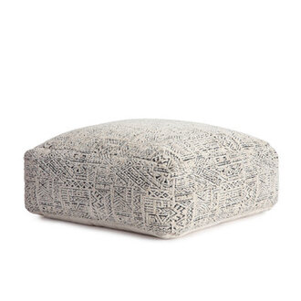Rocchetto Upholstered Pouf