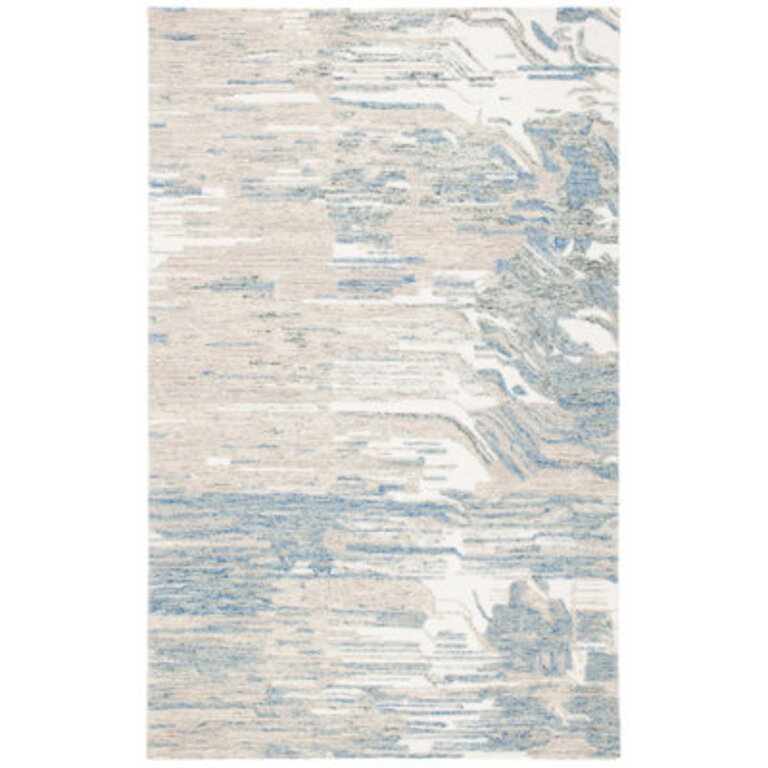 Jaxony Metro Hand Tufted Wool And Cotton With Latex Abstract Rug