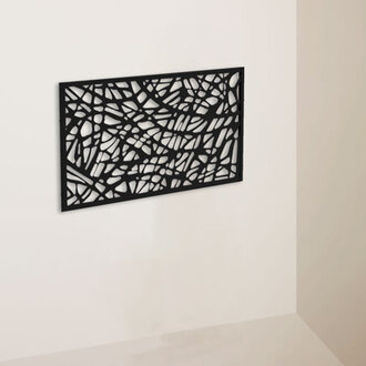 Abstract Wall Decor on Metal
