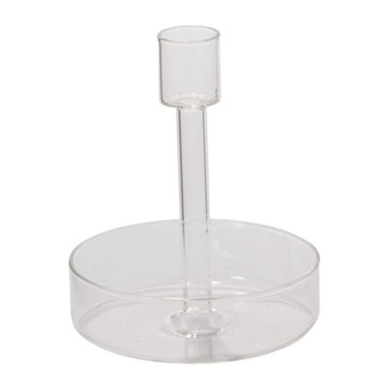 Ianthe Glass Tabletop Candlestick