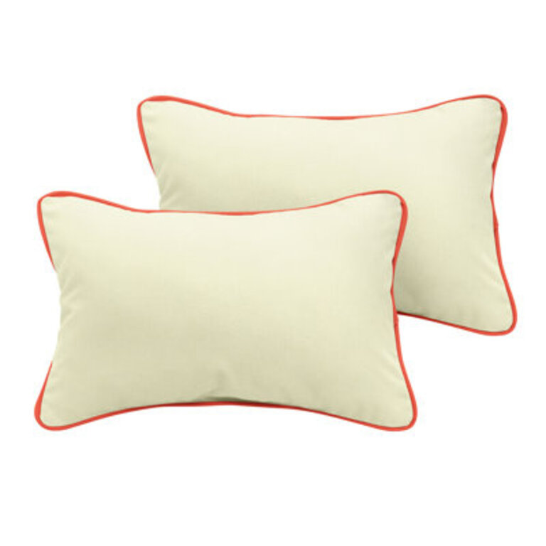 Adel Sunbrella Outdoor Lumbar Pillow