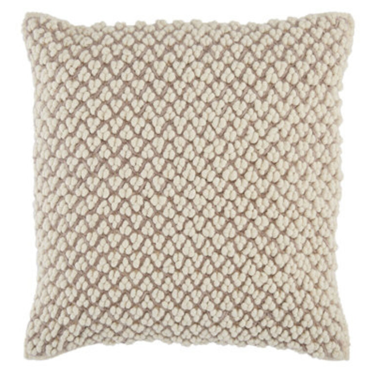 Toulon Wool Blend Throw Square Pillow