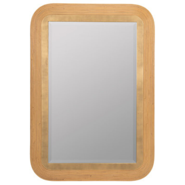 Amita Rectangle Rattan Wall Mirror