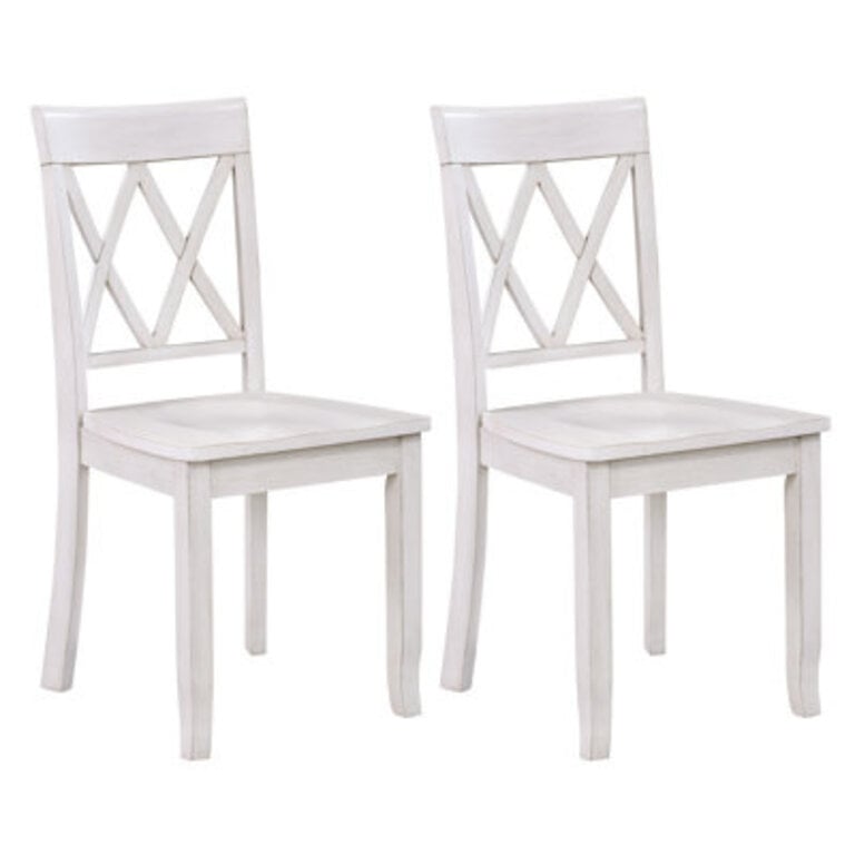 Deni 17 Wide Cross Back Dining Chairs