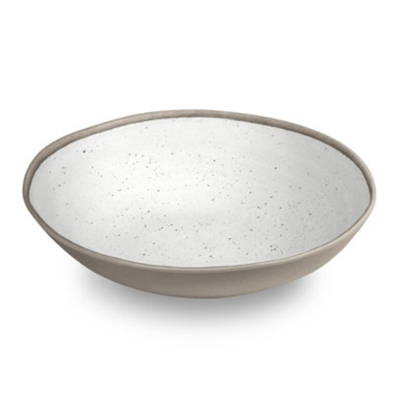 Laya Speckled Melamine Serving Bowl