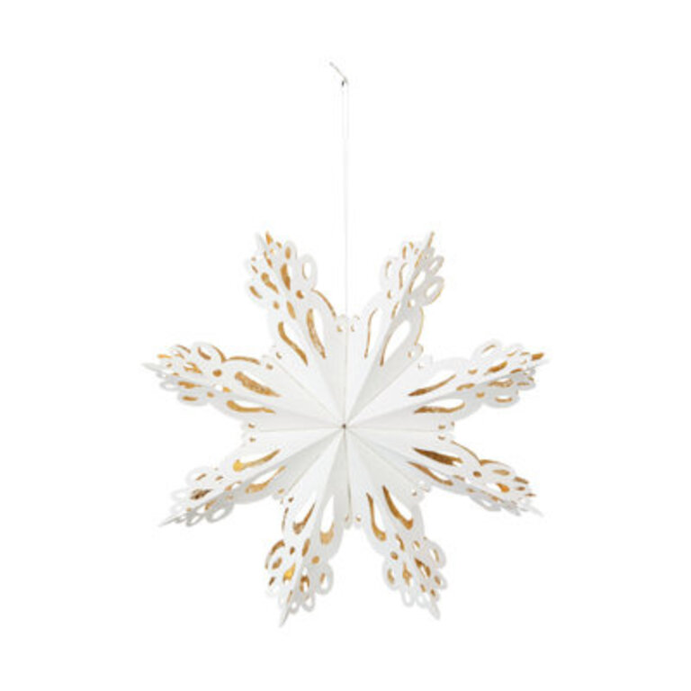 9 Paper Snowflake Ornament