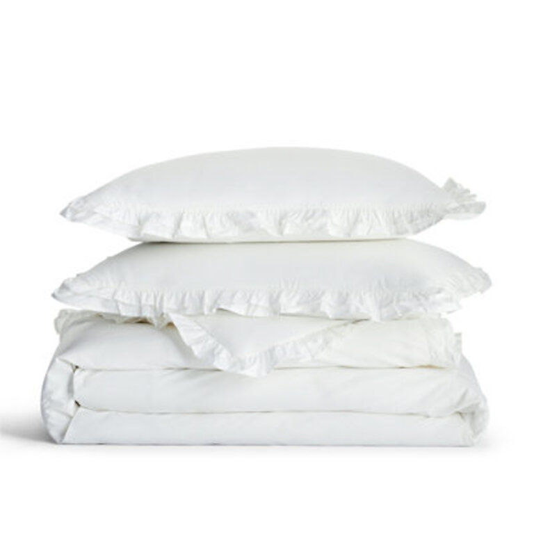 Avani Modern  Contemporary Percale Duvet Cover Set