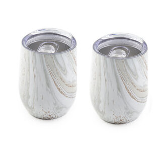 12 oz Insulated Geode Wine Tumbler