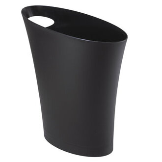Skinny Plastic Open Waste Basket - 2 Gallons
