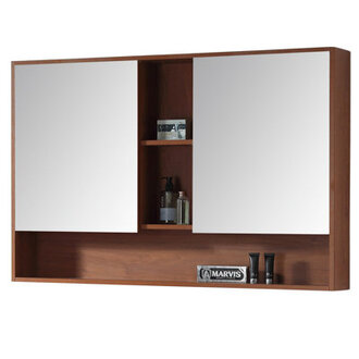 Maisie 46 W 30 H Surface Framed Medicine Cabinet Mirror 7 Fixed