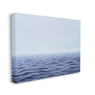 Vast Ocean Horizon Soothing Blue Water Waves  by Michael Willett