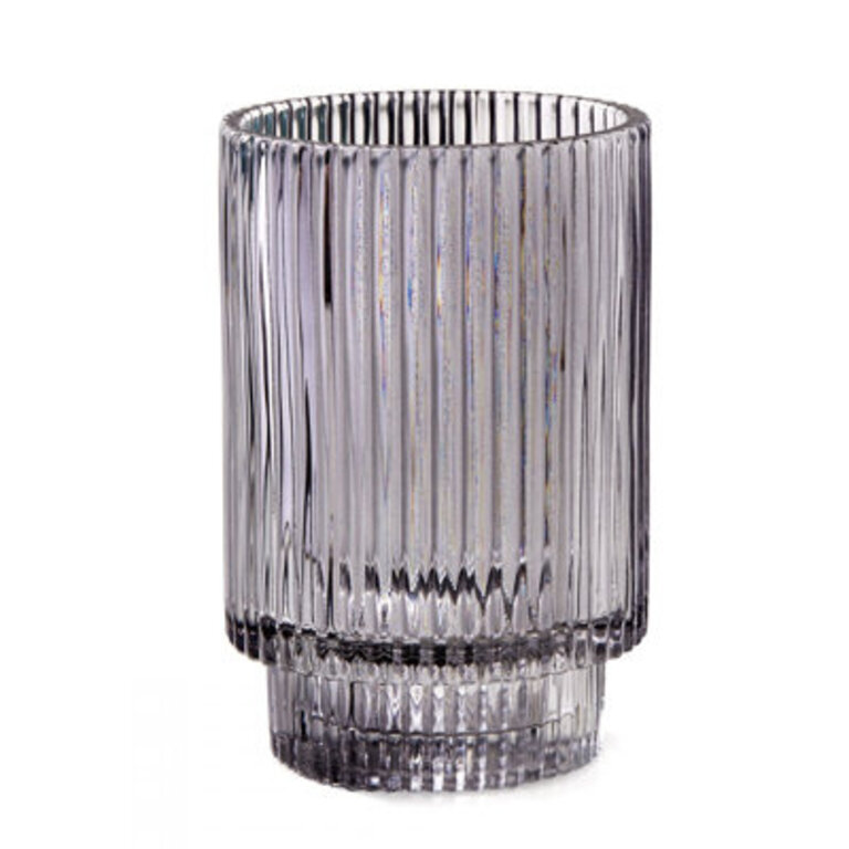 5 H Glass Wall Votive Holder