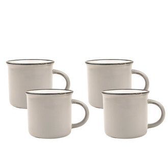 Canvas Home Tinware Stoneware Coffee Mug 16oz