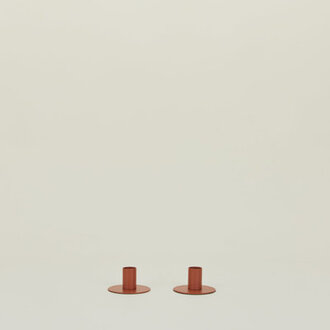 Essential 15 H Stainless Steel Tabletop Candlestick