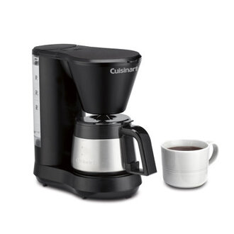 Cuisinart 5-Cup Coffeemaker With Stainless Steel Carafe