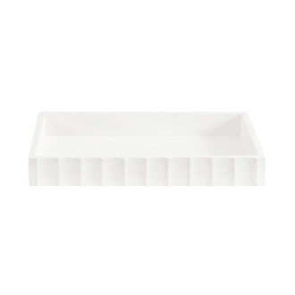 Cardella Fluted Rectangle Serving Tray