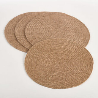 Khaja Jute Round Placemat